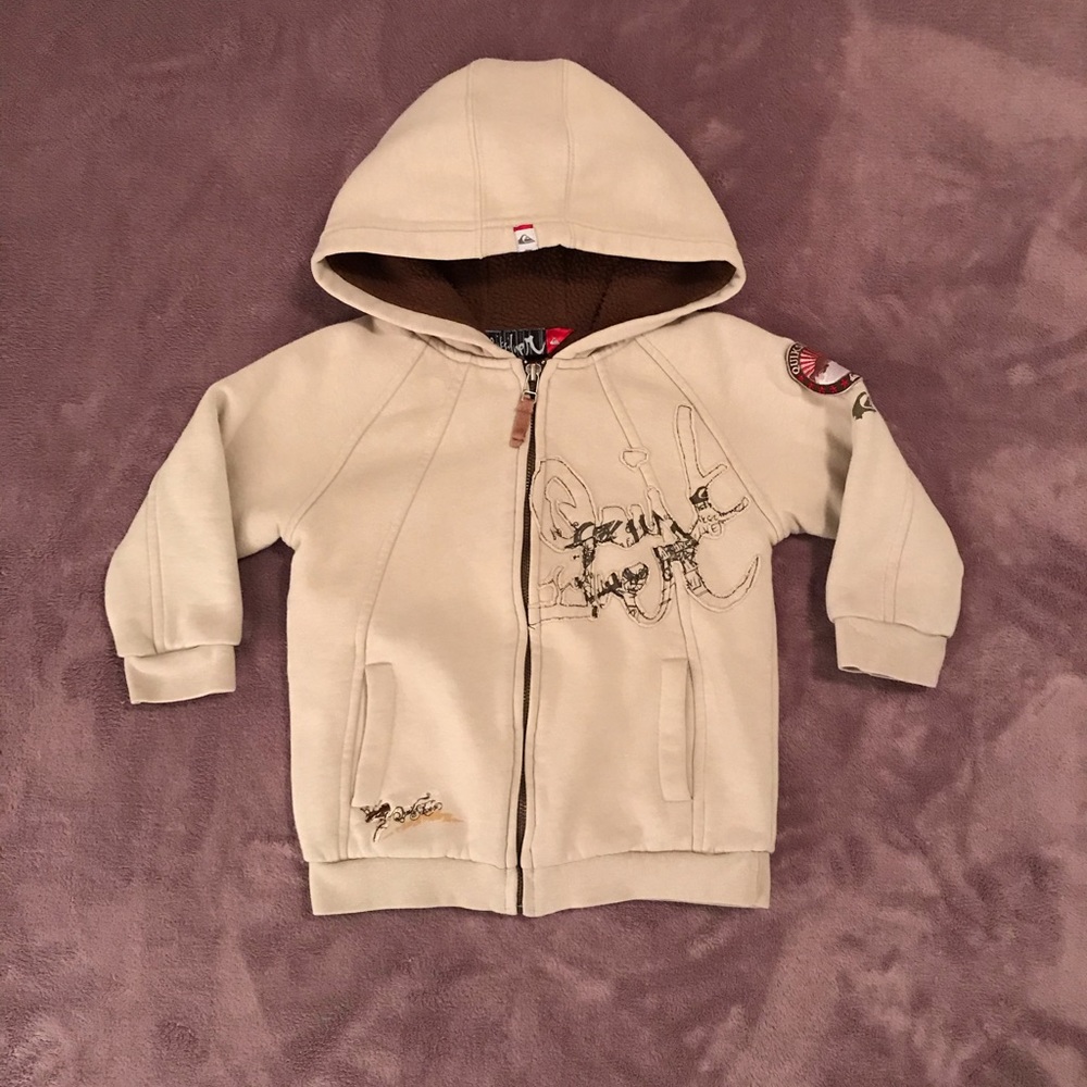 Quiksilver Heavyweight Zippered Hoodie